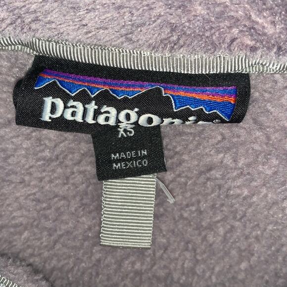 Patagonia Re-Tool Snap T Fleece Pullover Smokey Violet Purple sz XS - Picture 4 of 6